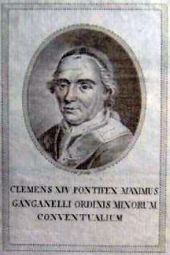 Clemens XIV, papa dal 1769 al 1774